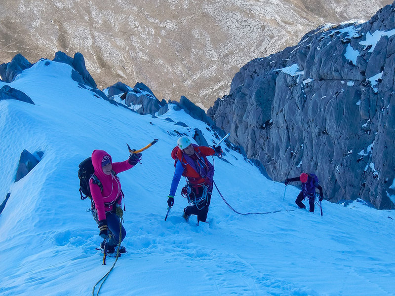 Formación Alpinismo Invernal I Caliza Guías